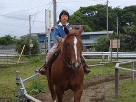 キッズカウボーイスクールの様子